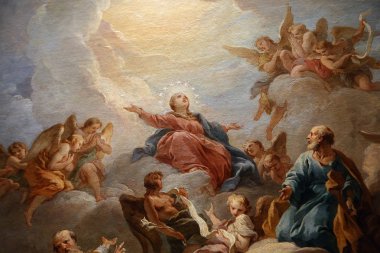 iç saint-louis tr l'ile Kilisesi, Paris, Fransa