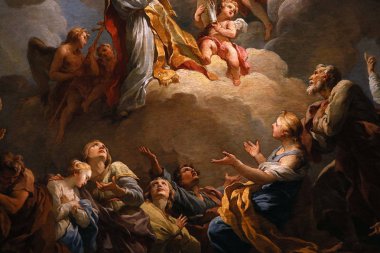 iç saint Sulpice Kilisesi, Paris, Fransa