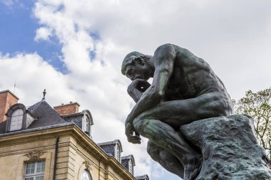 Rodin musem, Paris, Fransa, bahçelerinde
