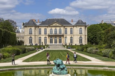 Rodin musem, Paris, Fransa, bahçelerinde