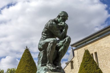 Rodin musem, Paris, Fransa, bahçelerinde