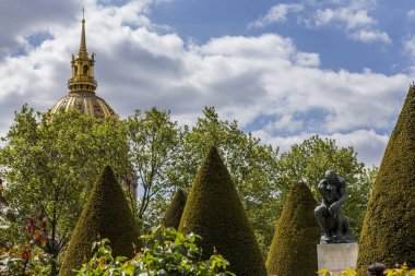 Rodin musem, Paris, Fransa, bahçelerinde