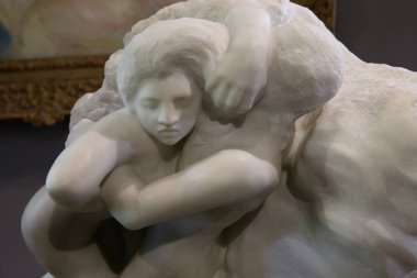 iç mekanlar ve ayrıntılarını Rodin musem, Paris, Fransa