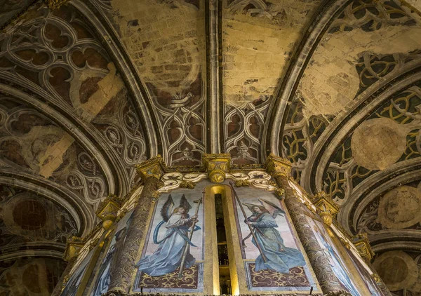 Manastır, İsa'nın, Tomar, Portekiz — Stok fotoğraf
