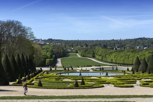 Jardins do Castelo de Sceaux, Sceaux, França — Fotografia de Stock