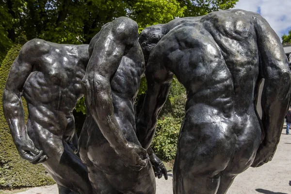 W ogrodach musem Rodin, Paryż, Francja — Zdjęcie stockowe