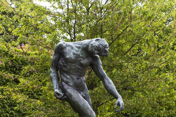 W ogrodach musem Rodin, Paryż, Francja — Zdjęcie stockowe