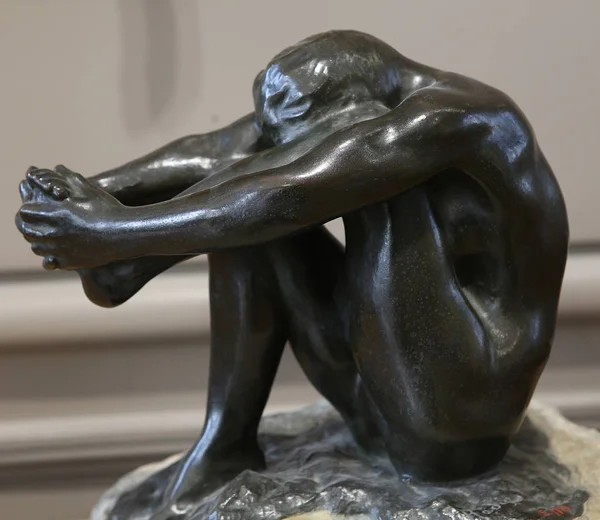 Wnętrza i szczegóły Rodin musem, Paryż, Francja — Zdjęcie stockowe