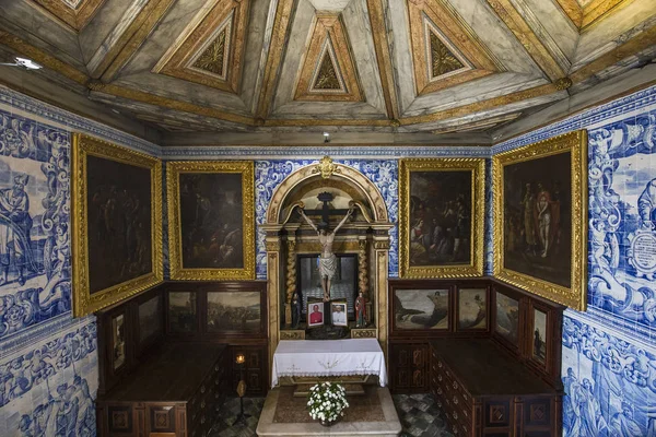 Kostel Nossa Senhora da Nazare, Portugalsko — Stock fotografie