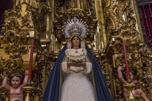 Сальвадорская церковь, Севиль, Андалусия, Испания — стоковое фото