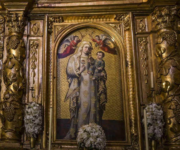 El Salvador kirke, Sevilla, Andalusia, spain – stockfoto