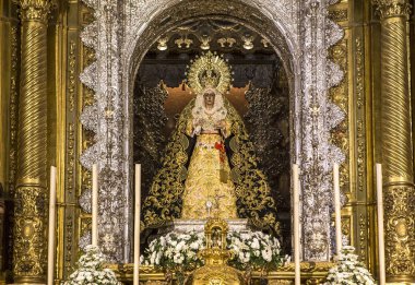 La Macarena church, Seville, andalusia, spain clipart