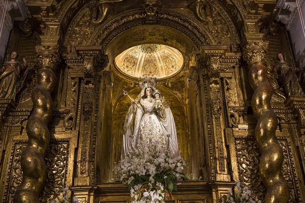 Santa Maria la blanca kirkko, Sevilla, Espanja — kuvapankkivalokuva