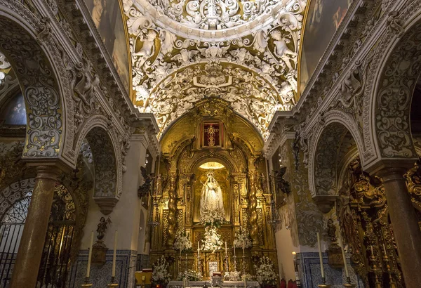 Santa Maria la blanca církve, Sevilla, Španělsko — Stock fotografie