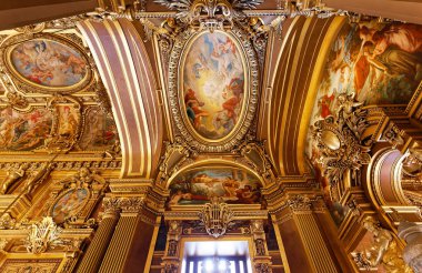 Palais Garnier'e, Paris Opera, iç ve Ayrıntılar