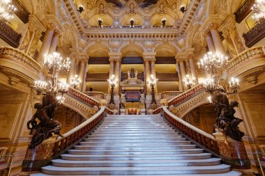 Palais Garnier'e, Paris Opera, iç ve Ayrıntılar