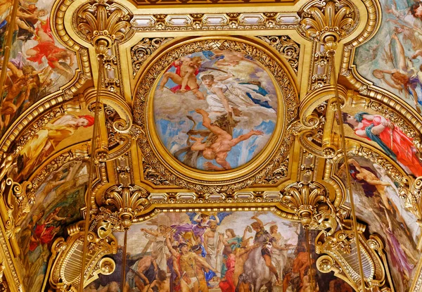 Palais Garnier, Opéra de Paris, intérieurs et détails — Photo