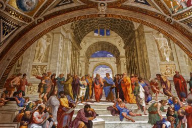 Raphael Odaları, Vatikan Müzesi, Vatikan iç