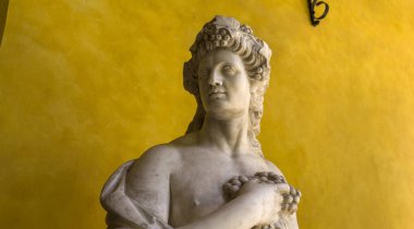 Seville, Endülüs, İspanya, 24 Mayıs 2017: iç ve ayrıntılarını Palacio de las duenas, 24 Mayıs 2017 Seville, andalusia, İspanya