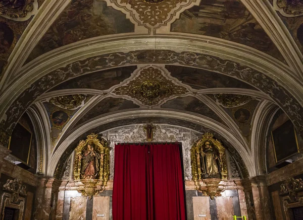 Seville Andalusia Spain May 2017 Interiors Santa Maria Magdalena Church — Stock Photo, Image