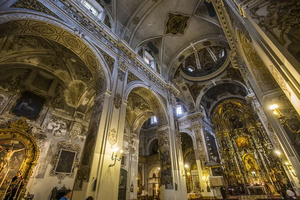 Santa maria Magdalena církve, Sevilla, Andalusie, Španělsko — Stock fotografie