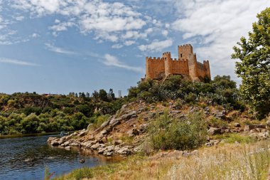 Castle Almourol, Almourol City, Portekiz