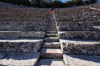 Epidaurus tiyatro, Peloponnese, Yunanistan 