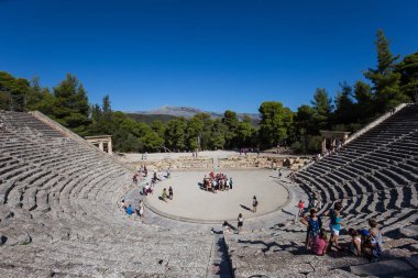 Epidaurus tiyatro, Peloponnese, Yunanistan 