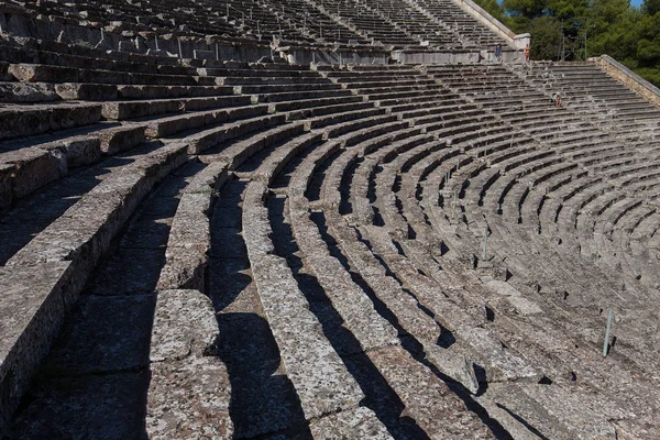 Theater von Epidaurus, Peloponnes, Griechenland — Stockfoto