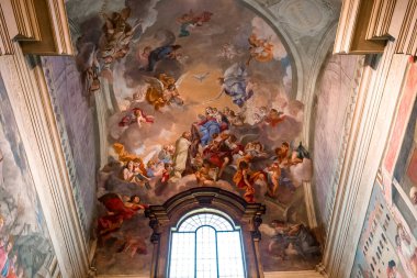 iç Brancacci Chapel, Florence, İtalya