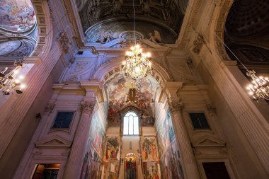 iç Brancacci Chapel, Florence, İtalya
