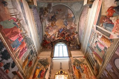 iç Brancacci Chapel, Florence, İtalya