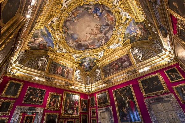 Interieur van het Palazzo Pitti, Florence, Italië — Stockfoto