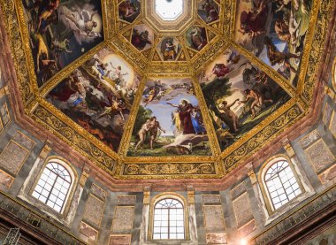 iç Medici Chapel, Florence, İtalya