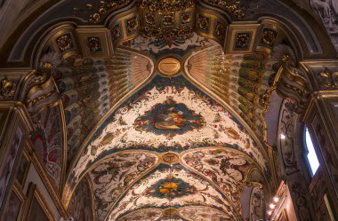 Roma, İtalya, 14 Haziran 2015: iç ve mimari detaylarını Doria Pamphilj Gallery, 14 Haziran 2015, Roma, İtalya