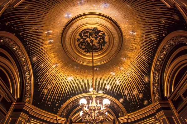 Párizs Franciaország December Belső Kilátás Opera Paris Garnier Palota Párizs — Stock Fotó