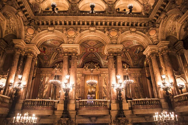 París Francia Diciembre Vista Interior Ópera París Palais Garnier Ópera —  Fotos de Stock