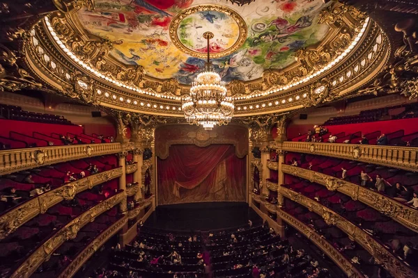 Paris França Dezembro Vista Interior Ópera Paris Palais Garnier Ópera — Fotografia de Stock