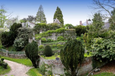 Gerberoy Köyü Fransa eski evleri