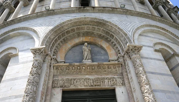 Pisa Italy June 2016 Exteriors Architectural Details Pisa Baptistry June — Stock Photo, Image