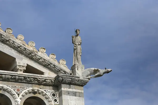 Pisa Włochy Czerwca 2016 Zewnątrz Oraz Detale Architektoniczne Katedry Pizie — Zdjęcie stockowe