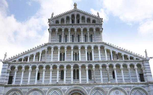 Pisa Itália Junho 2016 Exteriores Detalhes Arquitetônicos Catedral Pisa Junho — Fotografia de Stock