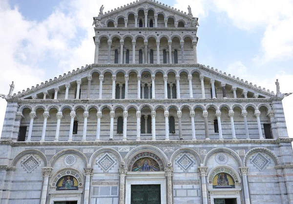 Pisa Italië Juni 2016 Exterieurs Architectonische Details Van Kathedraal Van — Stockfoto