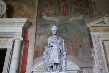 Pisa, İtalya, 06 Haziran 2016: iç ve mimari detaylarını Camposanto, 06 Haziran 2016 Pisa, İtalya