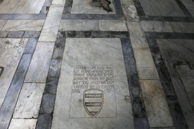 Pisa, İtalya, 06 Haziran 2016: iç ve mimari detaylarını Camposanto, 06 Haziran 2016 Pisa, İtalya