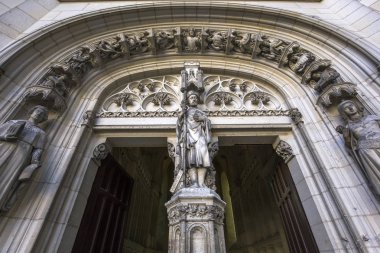 Pierrefonds, Fransa, 13 Ağustos 2016: iç mekanlar ve chateau de Pierrefonds, 15 Ağustos, 2016 ayrıntılarda Pierrefonds, Oise, Fransa