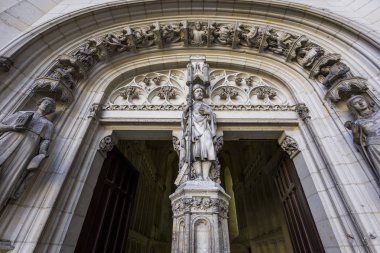 Pierrefonds, Fransa, 13 Ağustos 2016: iç mekanlar ve chateau de Pierrefonds, 15 Ağustos, 2016 ayrıntılarda Pierrefonds, Oise, Fransa