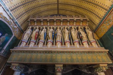 Chateau de Pierrefonds, Pierrefonds, Oise, Fransa