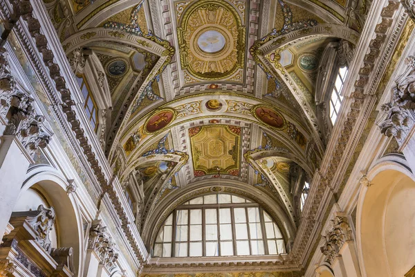 Lucca Itália Junho 2016 Interiores Detalhes Arquitetônicos Basílica São Frediano — Fotografia de Stock