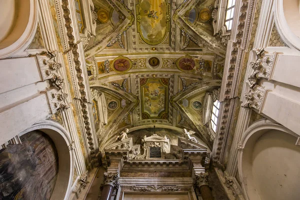 Lucca Itália Junho 2016 Interiores Detalhes Arquitetônicos Basílica São Frediano — Fotografia de Stock